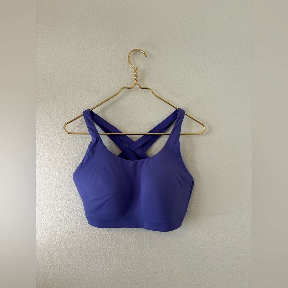 lululemon athletica Purple Cross-Back Sports Bra
